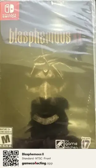 Blasphemous II Nintendo Switch, NTSC box front