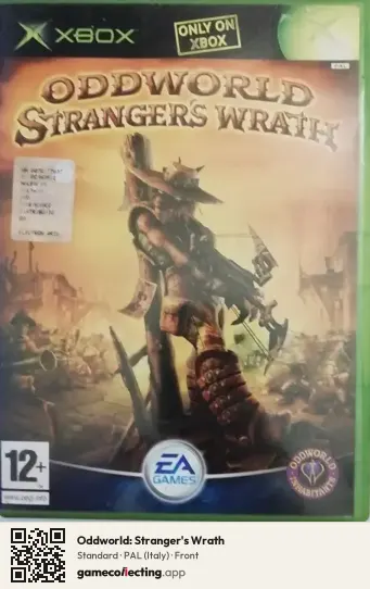 Oddworld: Stranger's Wrath Xbox, Italy box front