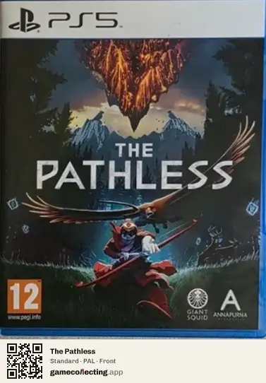 The Pathless PlayStation 5, PAL box front