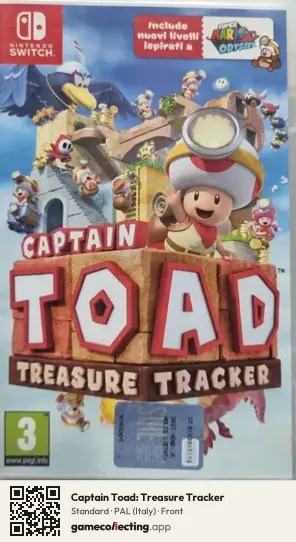 Captain Toad: Treasure Tracker Nintendo Switch, Italy box front