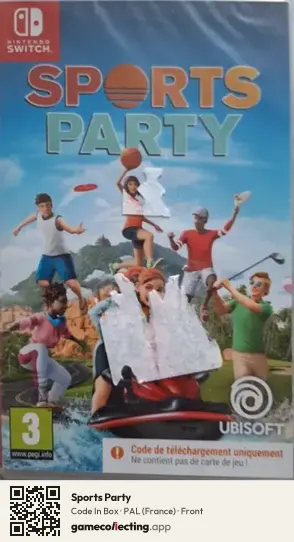 Sports Party Nintendo Switch, France box front