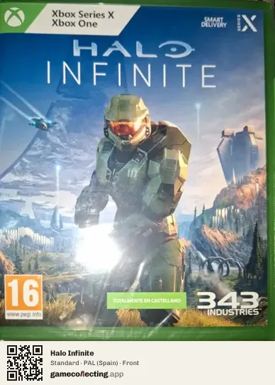 Halo Infinite Xbox Series X, Spain box front