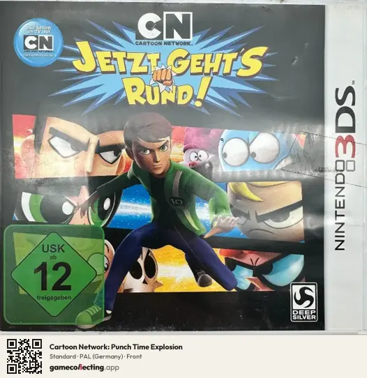 Cartoon Network: Punch Time Explosion Nintendo 3DS, Germany box front
