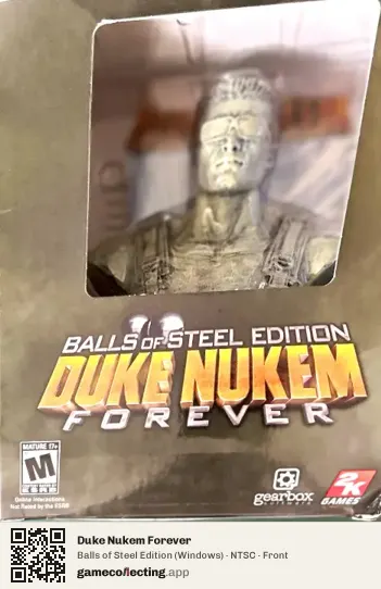 Duke Nukem Forever Computer, NTSC box front
