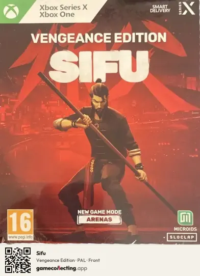 Sifu Xbox Series X, PAL box front