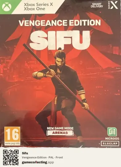 Sifu Xbox Series X, PAL box front