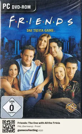 Friends: The One with All the Trivia Computer, Germany box front
