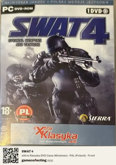 SWAT 4 Computer, Poland box front