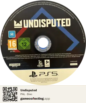 Undisputed PlayStation 5, PAL disc