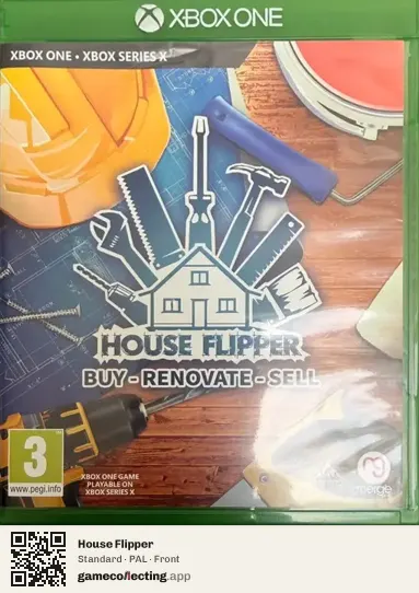 House Flipper Xbox One, PAL box front