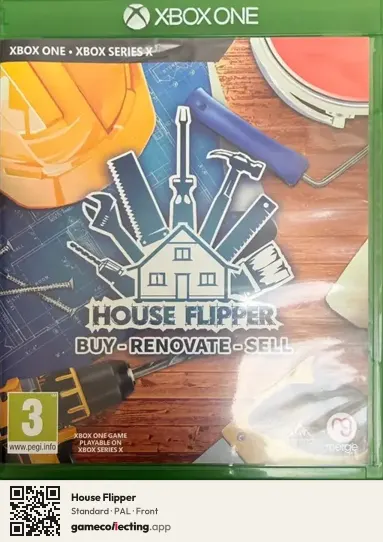 House Flipper Xbox One, PAL box front