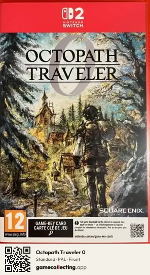 Octopath Traveler 0 Nintendo Switch 2, PAL box front
