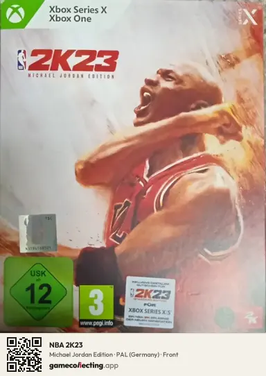 NBA 2K23 Xbox Series X, Germany box front