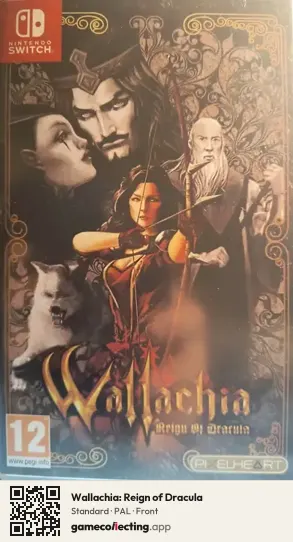 Wallachia: Reign of Dracula Nintendo Switch, PAL box front