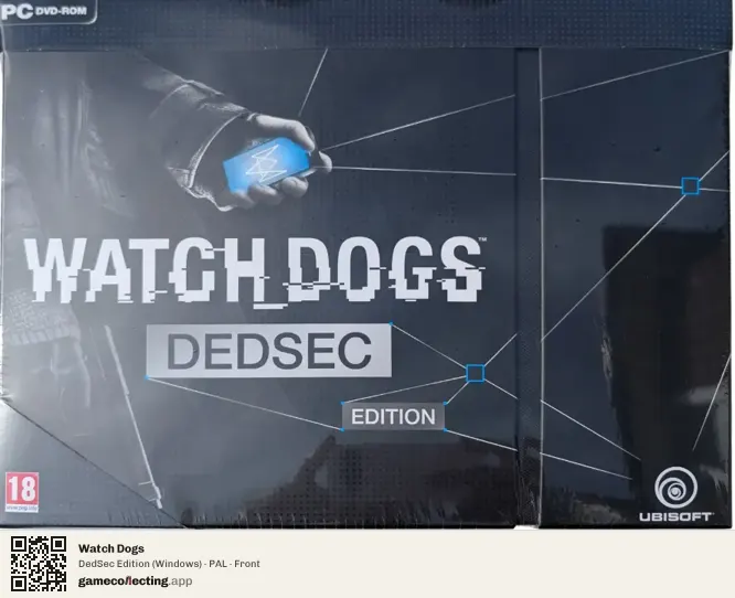 Watch Dogs Computer, PAL box front