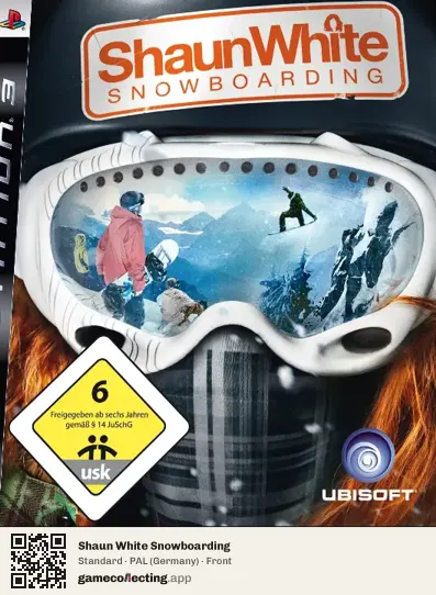 Shaun White Snowboarding PlayStation 3, Germany box front