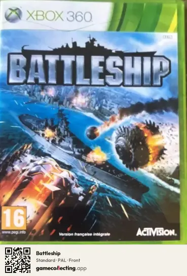 Battleship Xbox 360, PAL box front