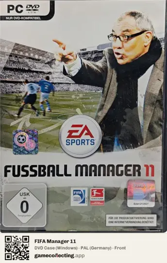 FIFA Manager 11 Computer, Germany box front