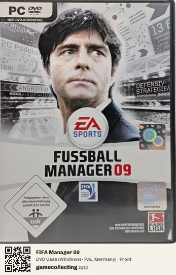 FIFA Manager 09 Computer, Germany box front