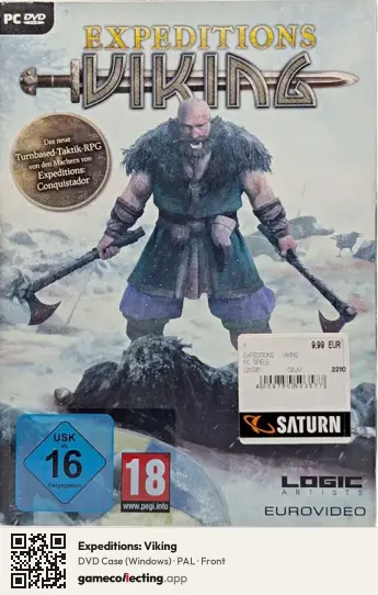 Expeditions: Viking Computer, PAL box front
