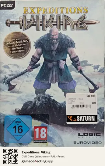 Expeditions: Viking Computer, PAL box front