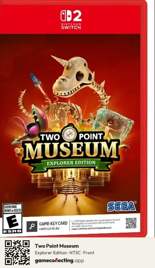 Two Point Museum Nintendo Switch 2, NTSC box front