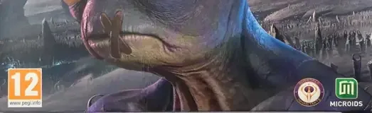 Oddworld: Soulstorm, the PEGI square on its front