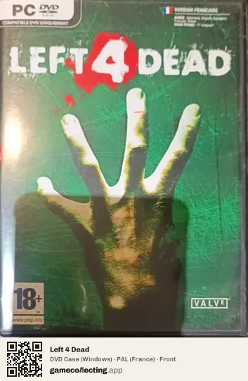 Left 4 Dead Computer, France box front