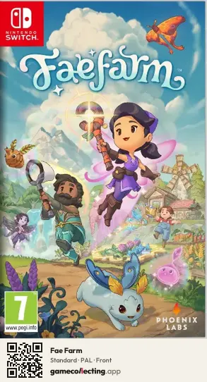 Fae Farm Nintendo Switch, PAL box front