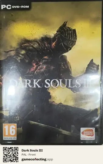 Dark Souls III Computer, PAL box front