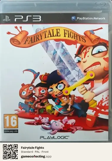 Fairytale Fights PlayStation 3, PAL box front