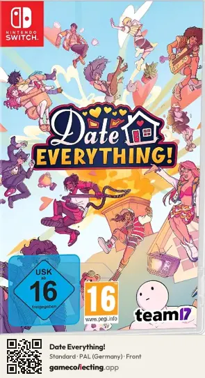 Date Everything! Nintendo Switch, Germany box front