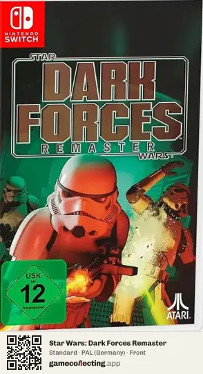 Star Wars: Dark Forces Remaster Nintendo Switch, Germany box front