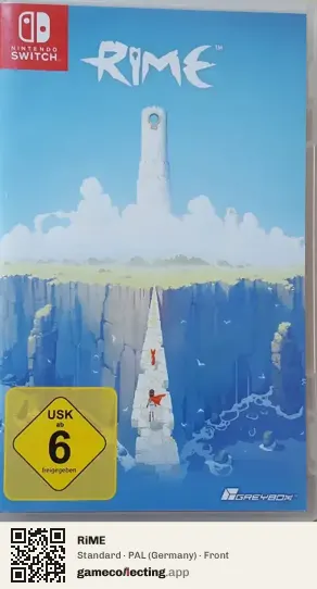 RiME Nintendo Switch, Germany box front