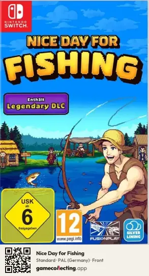Nice Day for Fishing Nintendo Switch, Germany box front