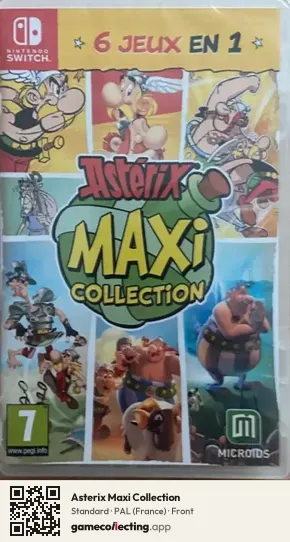 Asterix Maxi Collection Nintendo Switch, France box front