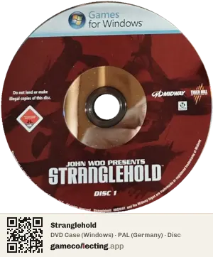 Stranglehold Computer, PAL disc