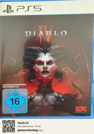 Diablo IV PlayStation 5, Germany box front