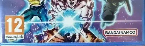 Dragon Ball: Sparking! Zero, the PEGI square on its front