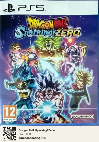Dragon Ball: Sparking! Zero PlayStation 5, PAL box front