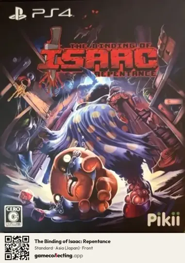 The Binding of Isaac: Repentance PlayStation 4, Asia box front