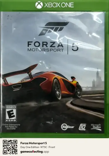 Forza Motorsport 5 Xbox One, NTSC box front