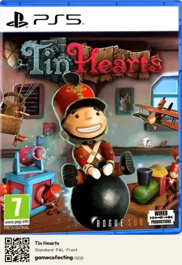Tin Hearts PlayStation 5, PAL box front