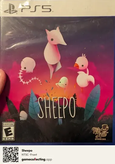 Sheepo PlayStation 5, NTSC box front