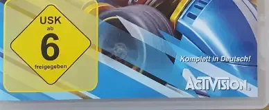 Crash Team Racing Nitro-Fueled, the USK square on its front