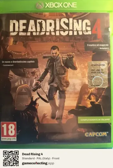 Dead Rising 4 Xbox One, Italy box front