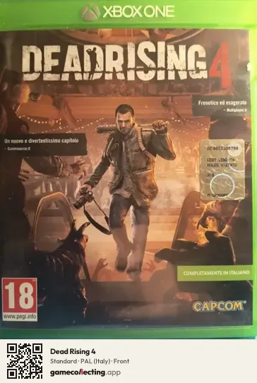 Dead Rising 4 Xbox One, Italy box front