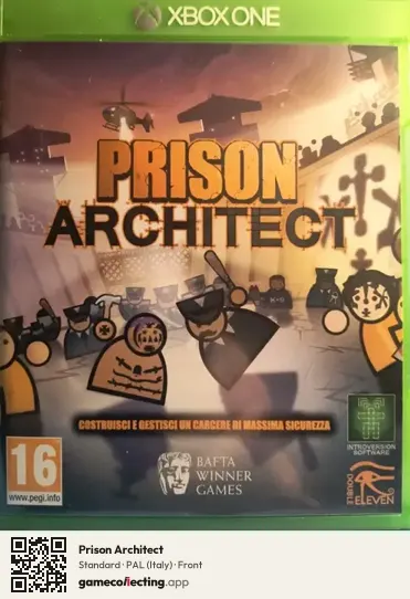 Prison Architect Xbox One, Italy box front