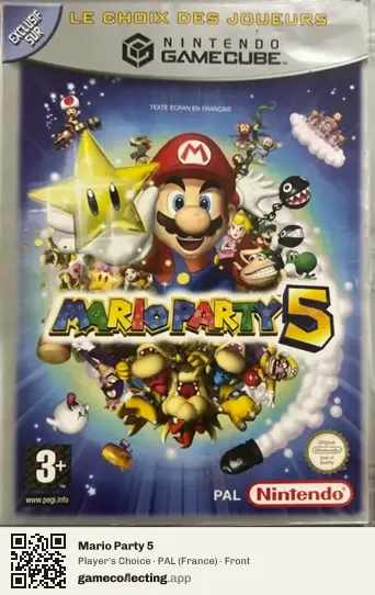 Mario Party 5 Nintendo GameCube, France box front