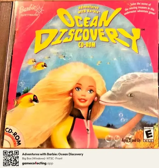 Adventures with Barbie: Ocean Discovery Computer, NTSC box front